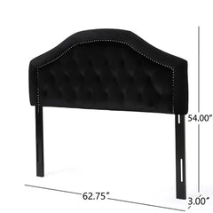 Kaarina - Contemporary Tufted Fabric Headboard