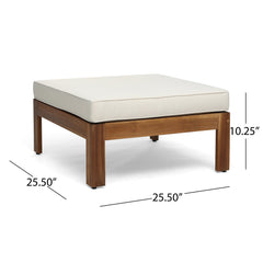 Cambridge L Shape Sofa Set with Ottoman and Table
