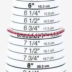 3.13 Carat Genuine Mozambique Ruby 14K Yellow Gold Bracelet