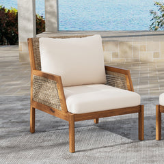 Acacia Wood Patio Furniture Club Chair