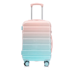 14"/20" 2-Pcs PC Spinner Wheel Carry On Luggage Set