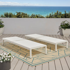 Outdoor Chaise Lounge Chair Set of 2
