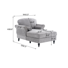 Oversized Chaise Lounge Indoor