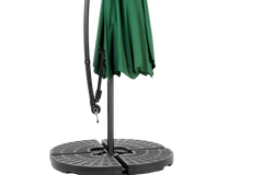 Best Choice Products 10ft Offset Hanging Market Patio Umbrella