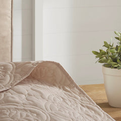 3 Piece Reversible Bedspread Set Khaki King/Cal King