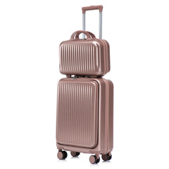 14'/20' 2-Piece ABS Spinner Wheel Luggage Set