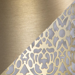 Ashland 63' Contemporary Metal Floor Lamp in Gold with Linen Shade