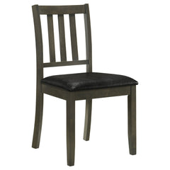 Rowland Charcoal 5-piece Dining Set
