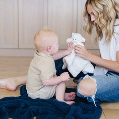 Bamboni® Receiving Blanket 30" x 40" Bamboo Rayon Blend