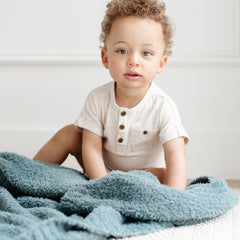 Bamboni® Receiving Blanket 30" x 40" Bamboo Rayon Blend