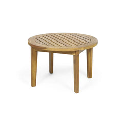4-Pieces Acacia Wood Patio Furniture Set