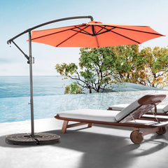 Best Choice Products 10ft Offset Hanging Market Patio Umbrella