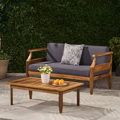 Aston Outdoor 4 Seater Chat Set with Cushions