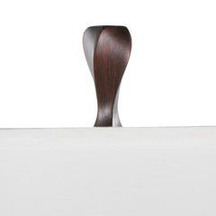 Curvo 2-Piece Copper Bronze Polyresin Table Lamps with Linen Shade