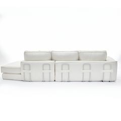 Folding Convertible Out Sleeper Sofa Bed 2-in-1 Combination Sofa Beige