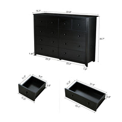 10 Drawer Dresser For Bedroom Ample Storage