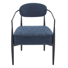 Modern Upholstered Accent Armchair With Pocket Spring Seat