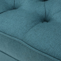 Harrison Tufted Club Chair with Plush Cushion and Studded Trim