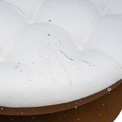 Modern Large Round Ottoman Coffee Table