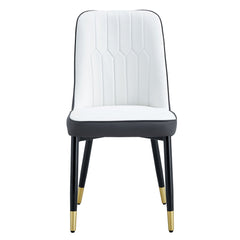 Modern Dining Chair With Metal Leg