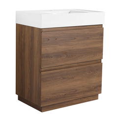 Modern Freestanding Bathroom Vanities With Single Sink Combo