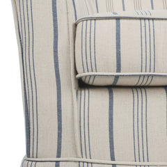 Zeniqua 27" Upholstered Swivel Chair with Loose Cover
