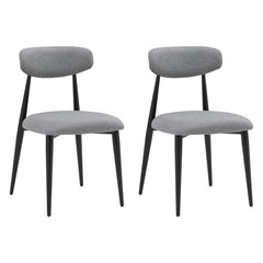 Modern Dining Chairs Set of 2 Grey