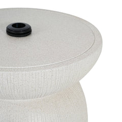 Odelia MGO Outdoor Patio Side Table Umbrella Base