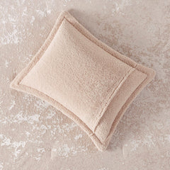 Full/Queen Crushed Velvet Sherpa Reversible Comforter Set
