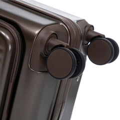 14' & 20' ABS Spinner Wheel Luggage Set with Cosmetic Case