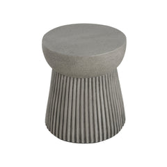 Outdoor Lightweight Concrete Side Table