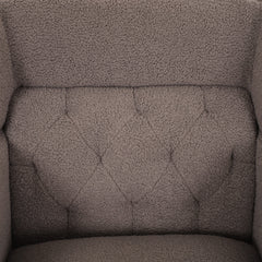 Modern Upholstered Accent Chair Tufted Armchair