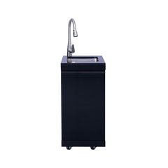 Castelle Flame Monarch 4-Burner 72000 BTU BBQ Island With Fridge And Sink (SAK68127)