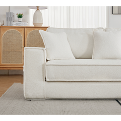 Folding Convertible Out Sleeper Sofa Bed 2-in-1 Combination Sofa Beige