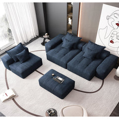 Modern Oversized Diy Combination Modular Sectional Sofa With Pillows