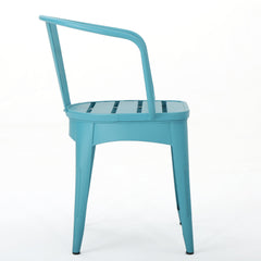 Yearn 3-Piece Bistro Set with Table and 2 Chairs, Blue