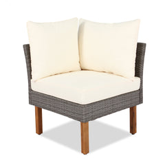 GO 9-Piece Patio Rattan Furniture Set