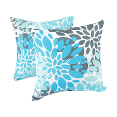 2 Pack Outdoor Throw Pillows, Waterproof & Fade-Resistant