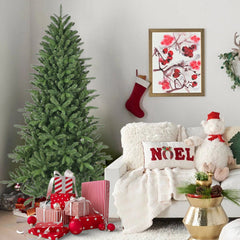 6ft Artificial Christmas Tree with 1168 Branch Tips Full Lush Pine