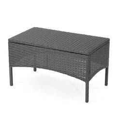 Cordoba KD Wicker 4 Piece Chat Set