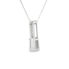 .06ct Zircon Diamond Fashion Pendants 10KT White Gold