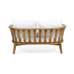 4-Pieces Acacia Wood Patio Furniture Set