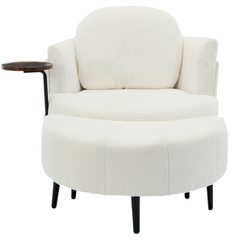 42.5' Single Sofa Chair in White