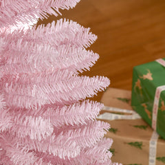 Artificial Pencil Christmas Tree Slim Design with Easy Setup