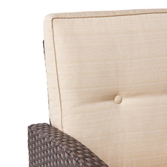 The All-Weather Steel-Framed Three-Seater Patio Sofa