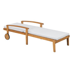Jason Chaise Lounge White