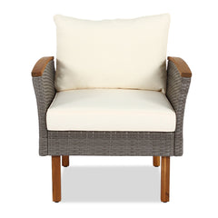 GO 9-Piece Patio Rattan Furniture Set