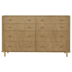 Stevie Sand Wash Natural Cane 4-Piece Eastern King Bedroom Set