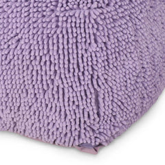 Spongy Microfiber Square Pouf Soft Seating