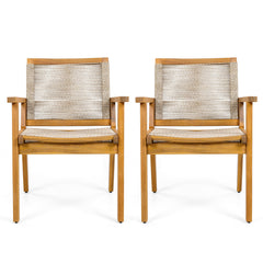 Outdoor Dining Chairs Set of 2